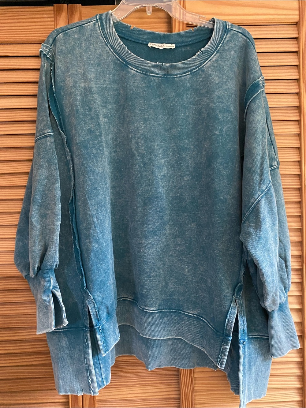 Zenana Outfitters Oversized Crew Neck Sweatshirt
